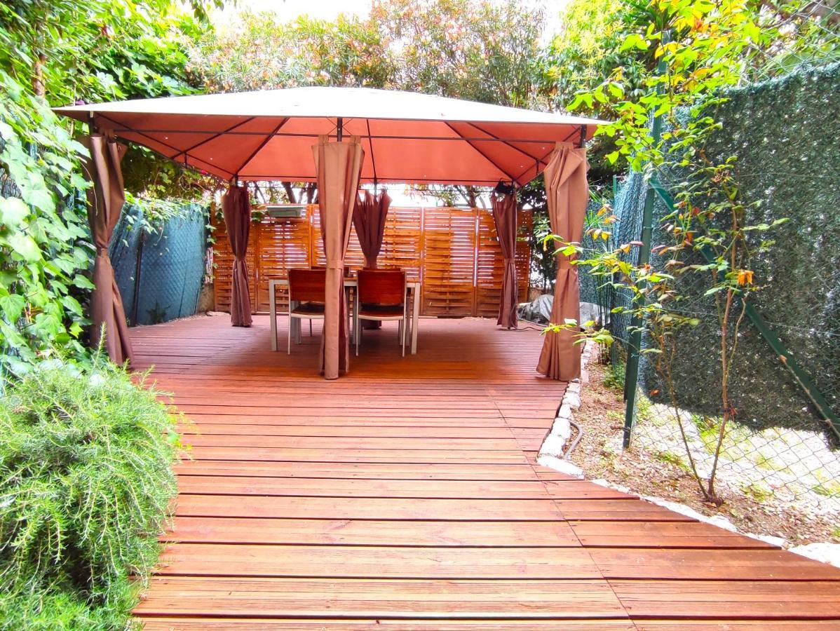 Garden Level Nearby Beach Niza Exterior foto