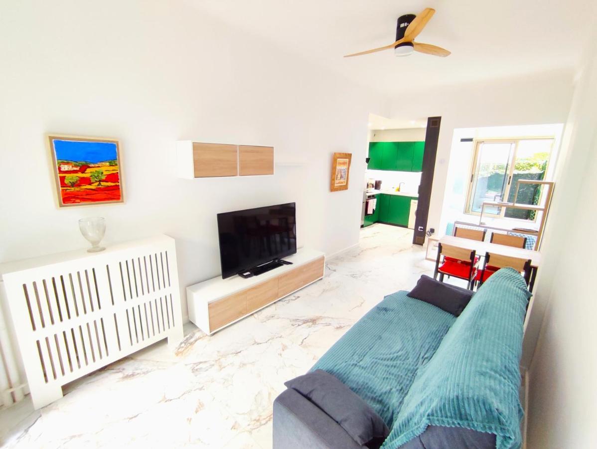 Garden Level Nearby Beach Niza Exterior foto