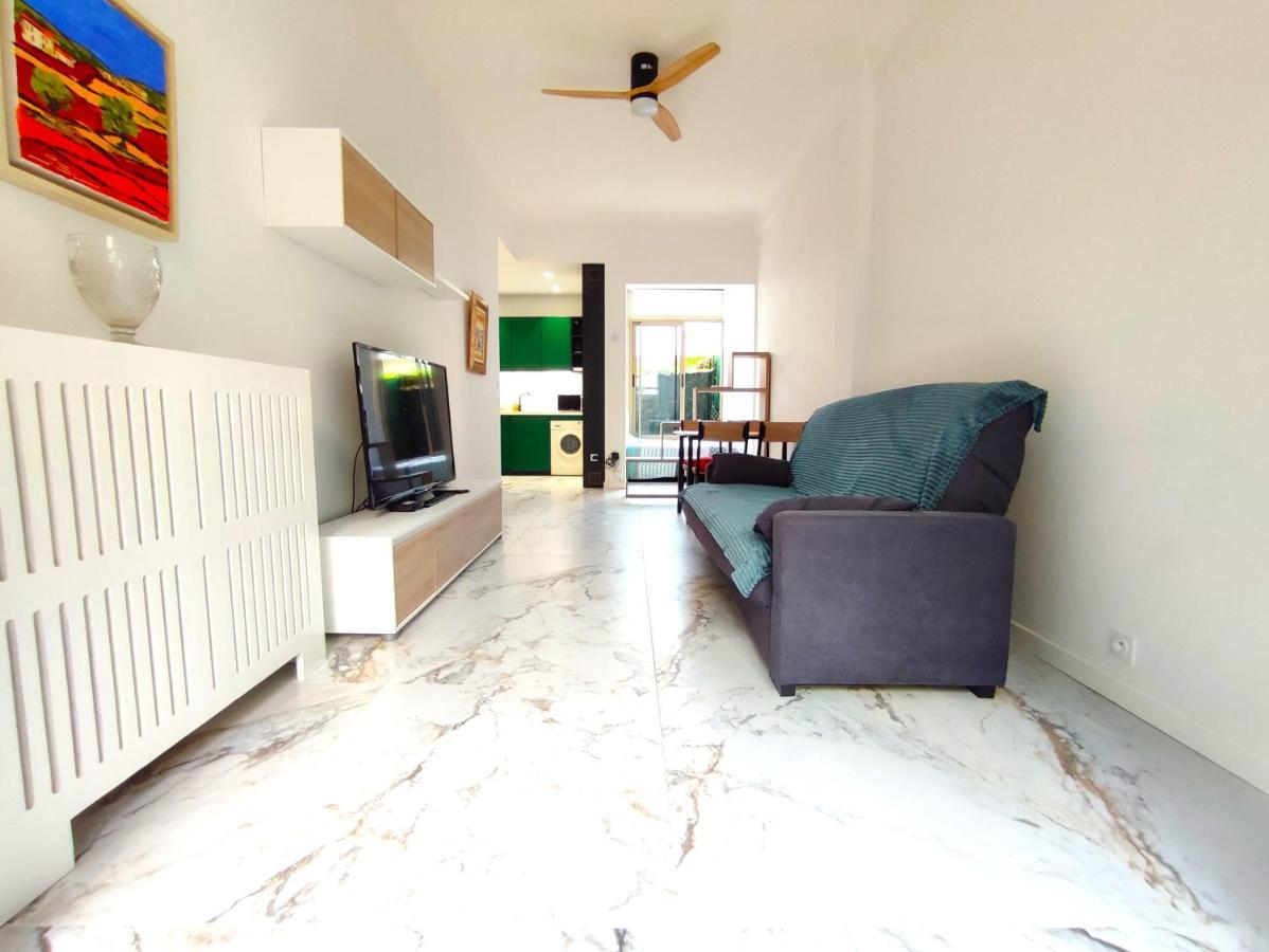 Garden Level Nearby Beach Niza Exterior foto